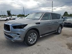 Infiniti qx80 Vehiculos salvage en venta: 2021 Infiniti QX80 Luxe