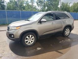 Salvage cars for sale at Moncton, NB auction: 2012 KIA Sorento Base