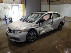 Honda salvage cars for sale: 2015 Honda Civic EX