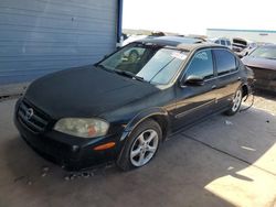 Salvage cars for sale at Phoenix, AZ auction: 2002 Nissan Maxima GLE