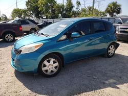 Salvage cars for sale at Riverview, FL auction: 2014 Nissan Versa Note S