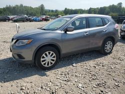 Vehiculos salvage en venta de Copart Candia, NH: 2015 Nissan Rogue S