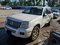 Mercury salvage cars for sale: 2007 Mercury Mountaineer Premier