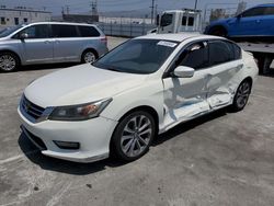 Salvage cars for sale at Sun Valley, CA auction: 2015 Honda Accord Sport