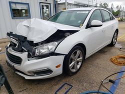 Chevrolet Vehiculos salvage en venta: 2015 Chevrolet Cruze LT