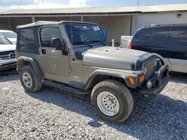 2004 Jeep Wrangler / TJ Sport