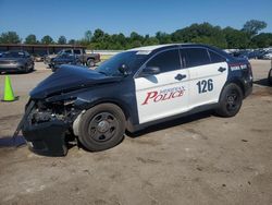 Salvage cars for sale at Florence, MS auction: 2017 Ford Taurus Police Interceptor