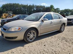 Salvage cars for sale at North Billerica, MA auction: 2012 Chevrolet Impala LTZ