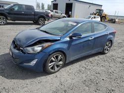 Salvage cars for sale at Airway Heights, WA auction: 2015 Hyundai Elantra SE