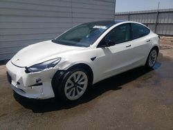 Tesla Vehiculos salvage en venta: 2022 Tesla Model 3