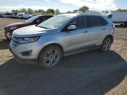 Salvage cars for sale at Billings, MT auction: 2015 Ford Edge Titanium