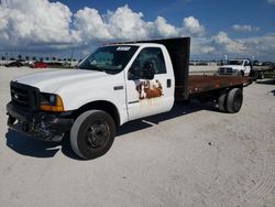 Salvage trucks for sale at Miami, FL auction: 1999 Ford F550 Super Duty