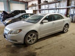 Salvage cars for sale at Eldridge, IA auction: 2012 Chevrolet Malibu 1LT