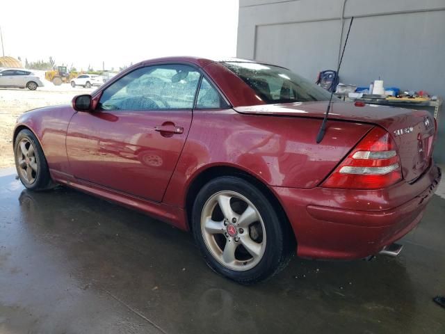 2002 Mercedes-Benz SLK 320