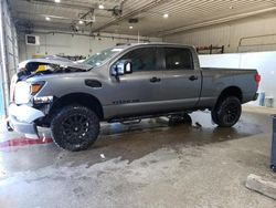 Salvage cars for sale at Candia, NH auction: 2019 Nissan Titan XD SL