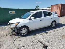 Salvage cars for sale at Hueytown, AL auction: 2016 Nissan Versa S