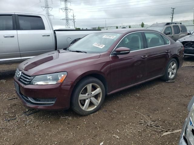 2012 Volkswagen Passat SE