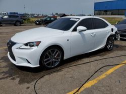 Salvage cars for sale at Woodhaven, MI auction: 2016 Lexus IS 300