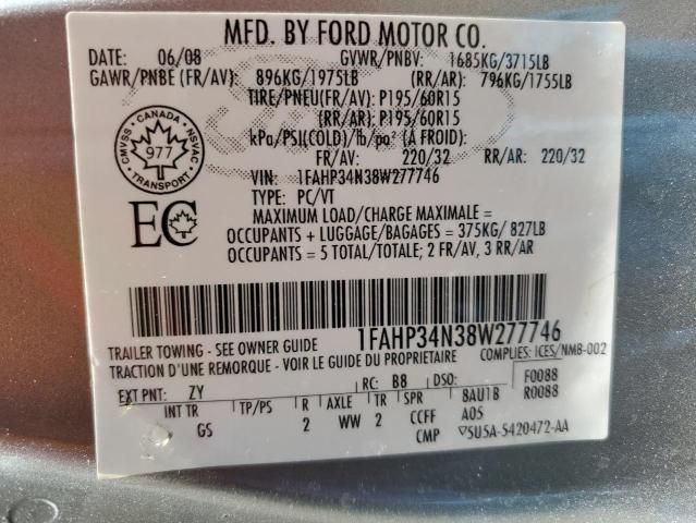 2008 Ford Focus SE/S