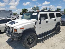Salvage cars for sale at Opa Locka, FL auction: 2007 Hummer H2