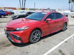 Salvage cars for sale at Van Nuys, CA auction: 2022 Toyota Camry SE