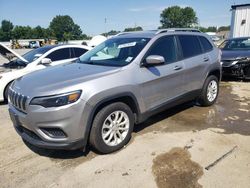 Salvage cars for sale at Shreveport, LA auction: 2020 Jeep Cherokee Latitude