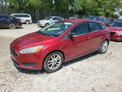 Salvage cars for sale from Copart Cicero, IN: 2015 Ford Focus SE