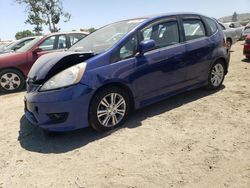 Honda salvage cars for sale: 2009 Honda FIT Sport