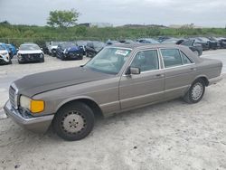 Mercedes-Benz salvage cars for sale: 1989 Mercedes-Benz 300 SE