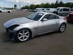 Salvage cars for sale at Denver, CO auction: 2005 Nissan 350Z Coupe