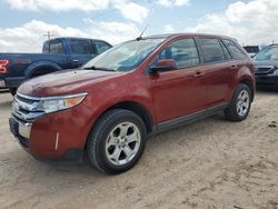 Salvage cars for sale from Copart Andrews, TX: 2014 Ford Edge SEL