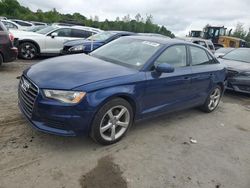 Salvage cars for sale at Duryea, PA auction: 2015 Audi A3 Premium