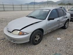 Chevrolet Cavalier Base salvage cars for sale: 2001 Chevrolet Cavalier Base