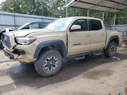 Salvage cars for sale at Austell, GA auction: 2018 Toyota Tacoma Double Cab