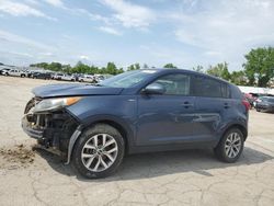 KIA Vehiculos salvage en venta: 2015 KIA Sportage LX