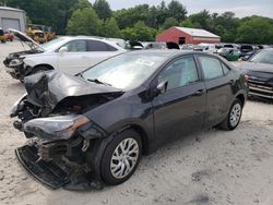 Toyota Corolla L salvage cars for sale: 2017 Toyota Corolla L