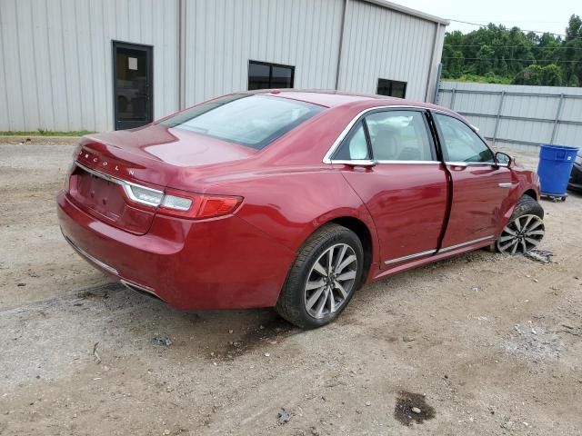 2017 Lincoln Continental Premiere