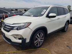 Honda salvage cars for sale: 2017 Honda Pilot Touring