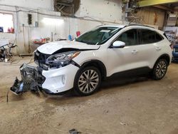 Salvage cars for sale at Casper, WY auction: 2020 Ford Escape Titanium