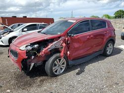 Vehiculos salvage en venta de Copart Homestead, FL: 2018 KIA Sportage LX