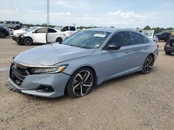 Honda Accord Sport salvage cars for sale: 2022 Honda Accord Sport