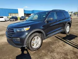 Salvage cars for sale at Woodhaven, MI auction: 2020 Ford Explorer XLT