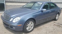 Salvage cars for sale at West Mifflin, PA auction: 2003 Mercedes-Benz E 320