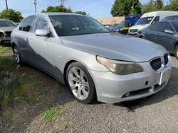 Salvage cars for sale at Portland, OR auction: 2006 BMW 530 I