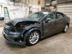 Salvage cars for sale at Casper, WY auction: 2019 Ford Fusion SE