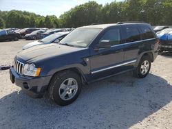Jeep Grand Cherokee salvage cars for sale: 2005 Jeep Grand Cherokee Limited