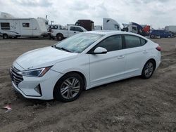 Flood-damaged cars for sale at auction: 2019 Hyundai Elantra SEL