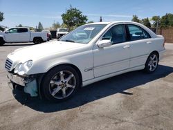 Mercedes-Benz c 230 salvage cars for sale: 2007 Mercedes-Benz C 230