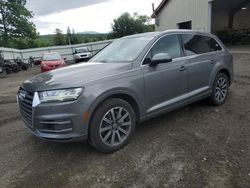 Salvage cars for sale at Center Rutland, VT auction: 2017 Audi Q7 Premium Plus