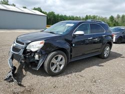 Salvage cars for sale at Bowmanville, ON auction: 2013 Chevrolet Equinox LTZ